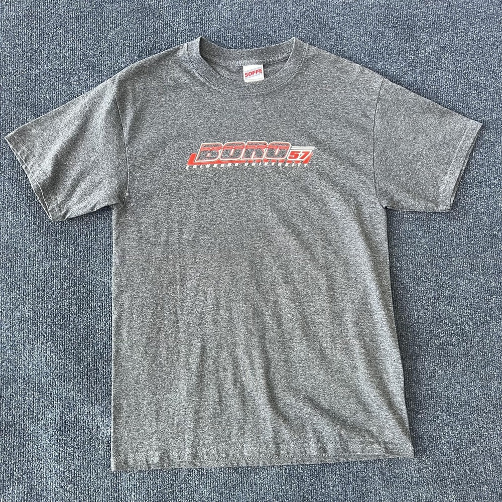 Edinboro University Boro 57 Shirt Mens Medium Gray Soffe Graphic Tee Cotton